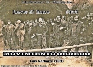 ASAMBLEA CONTRA EL PARO EN VILLAVERDE