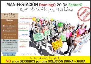 MANIFESTACIÓN Domingo 20 De Febrero