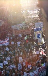 La ciudadanía contra el saqueo de Gallardón por un Madrid habitable y solidario