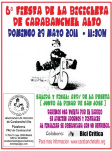 6ª Fiesta de la Bicicleta de Carabanchel Alto