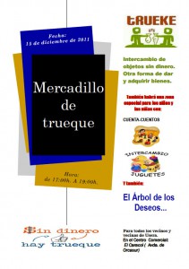 MERCADILLO DE TRUEQUE EN USERA